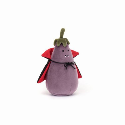 Jellycat Vivacious Aubergine Vampire New Zealand | WIYLP8594